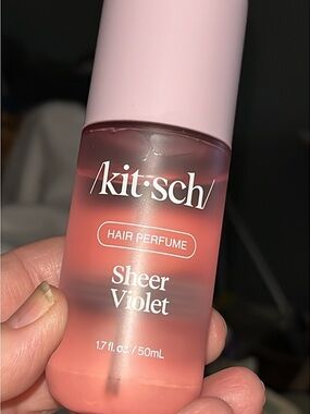 Kitsch Sheer Violet Hair Perfume - Soft Lavender Pink Box